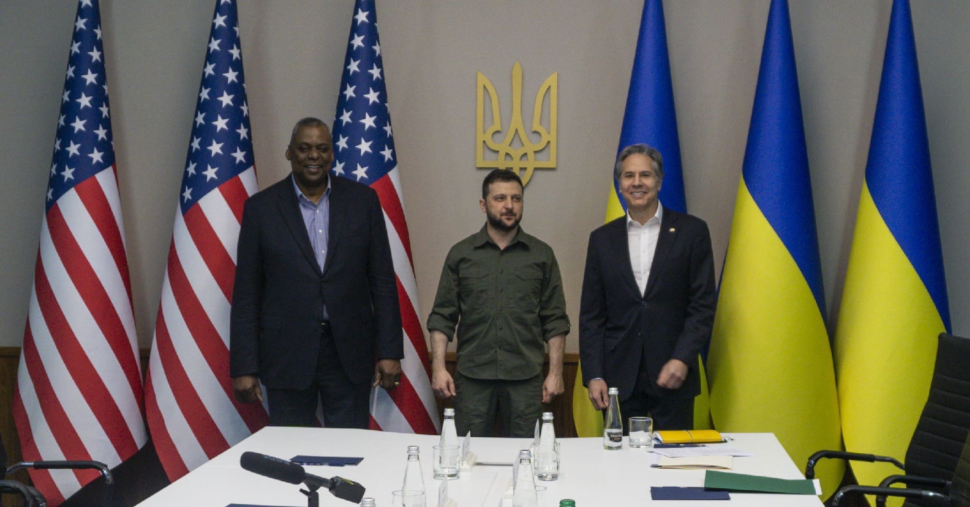 Держсекретар США та голова Пентагону відвідали столицю України