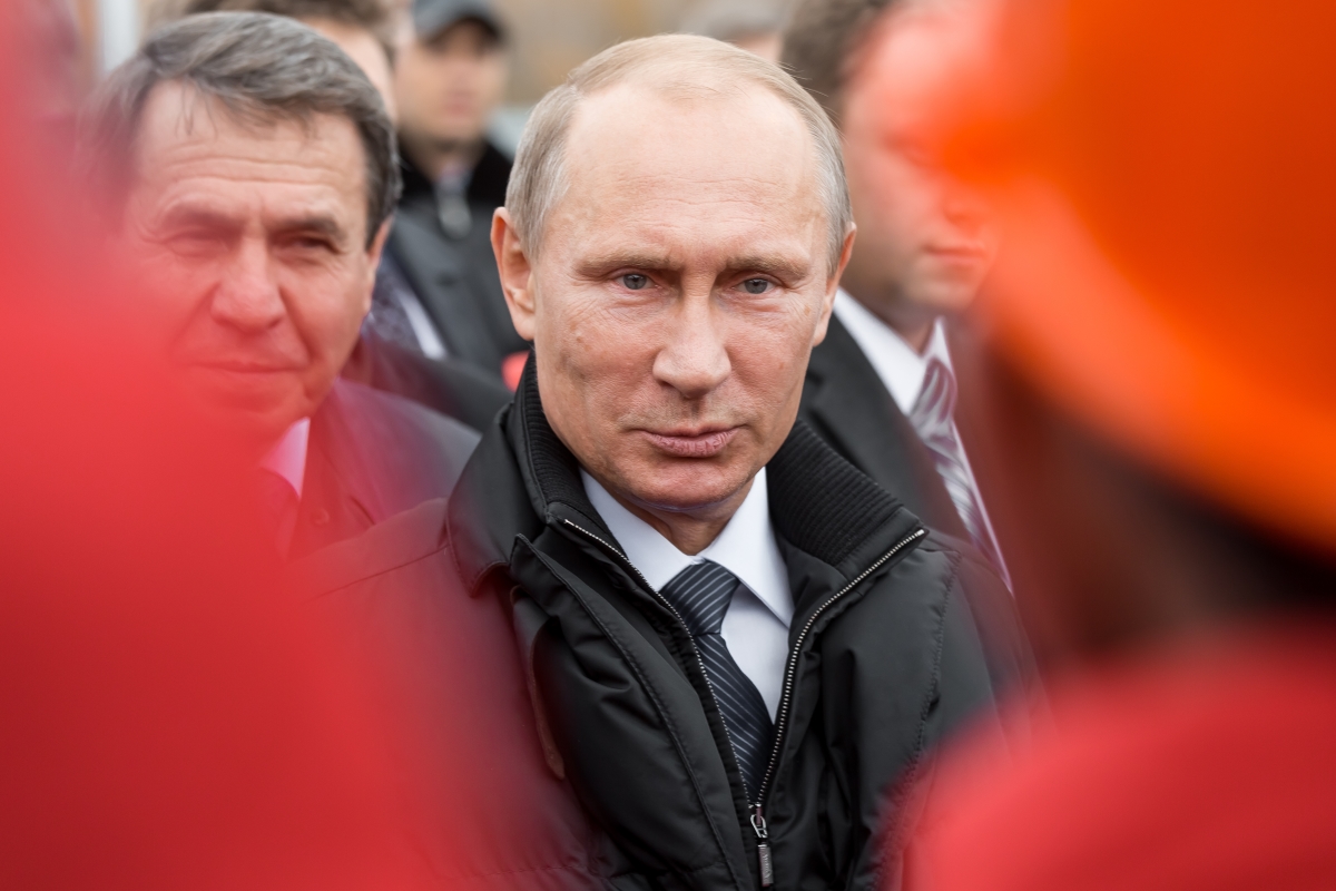Путін вбачає реакцію народу на мобілізацію.  Фото: Mr.  Tempter / Shutterstock.com
