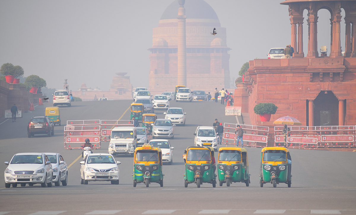 Забруднення повітря в Індії