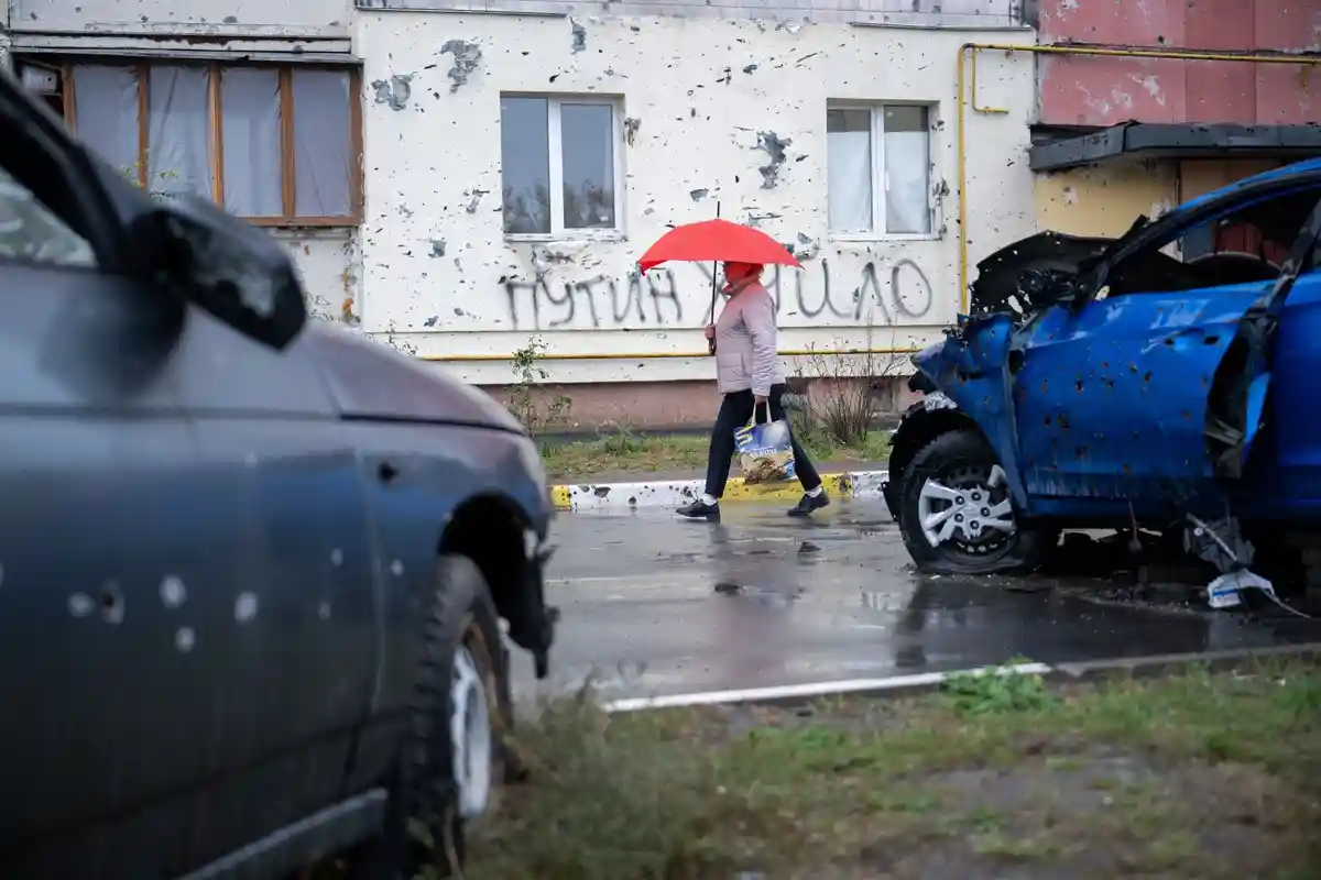 Війна в Україні - Ірпінь:Сліди війни в Ірпені, Україна.