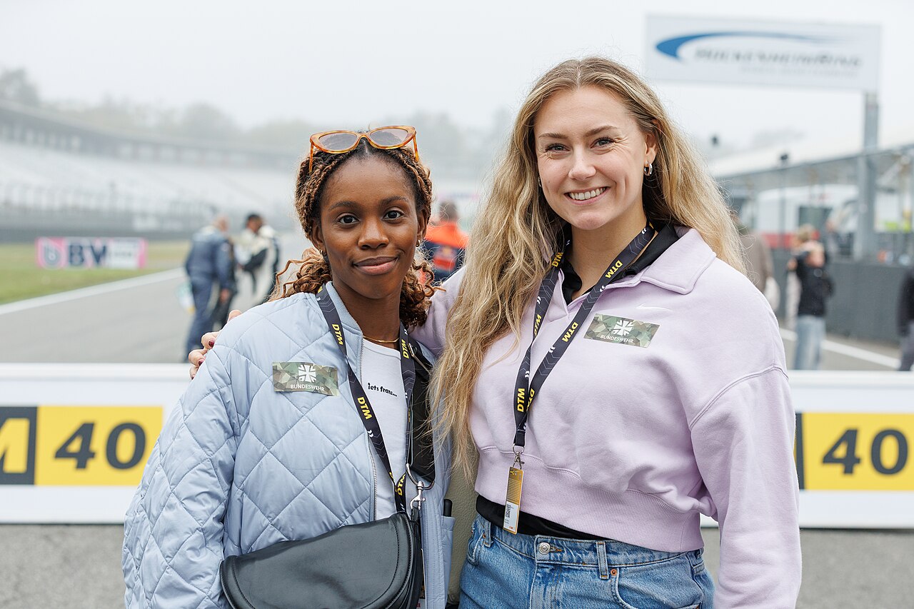 Золоті медалі Німеччини: Дебора Леві та Лаура Нольте. Фото: Steffen Prößdorf/wikimedia